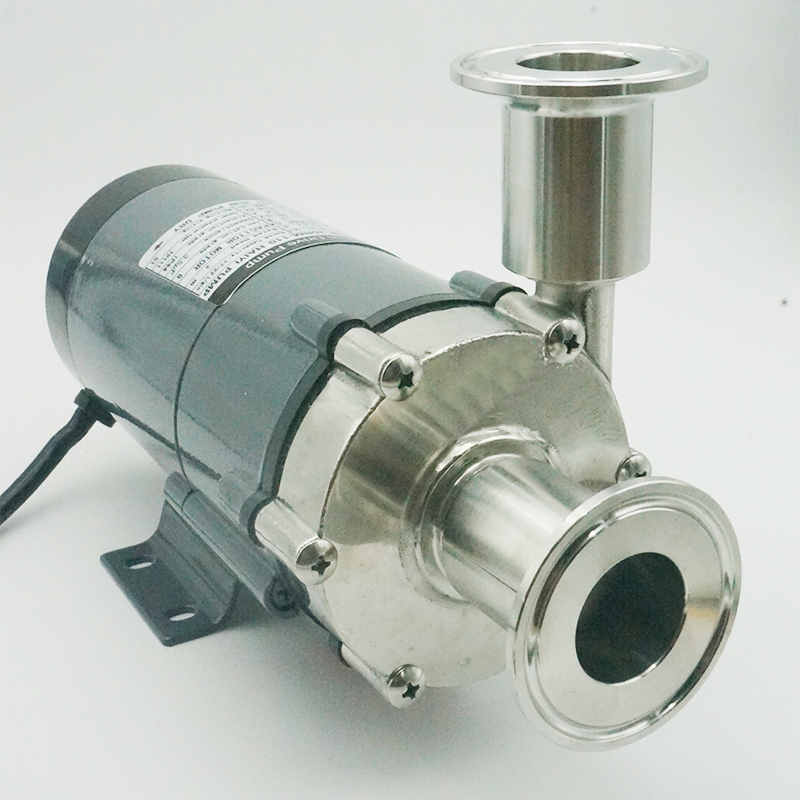 Magnetic Drive Chemical Pump 15RM Homebrew With Clamp 50.5mm 304 Stainless Steel Head Plug