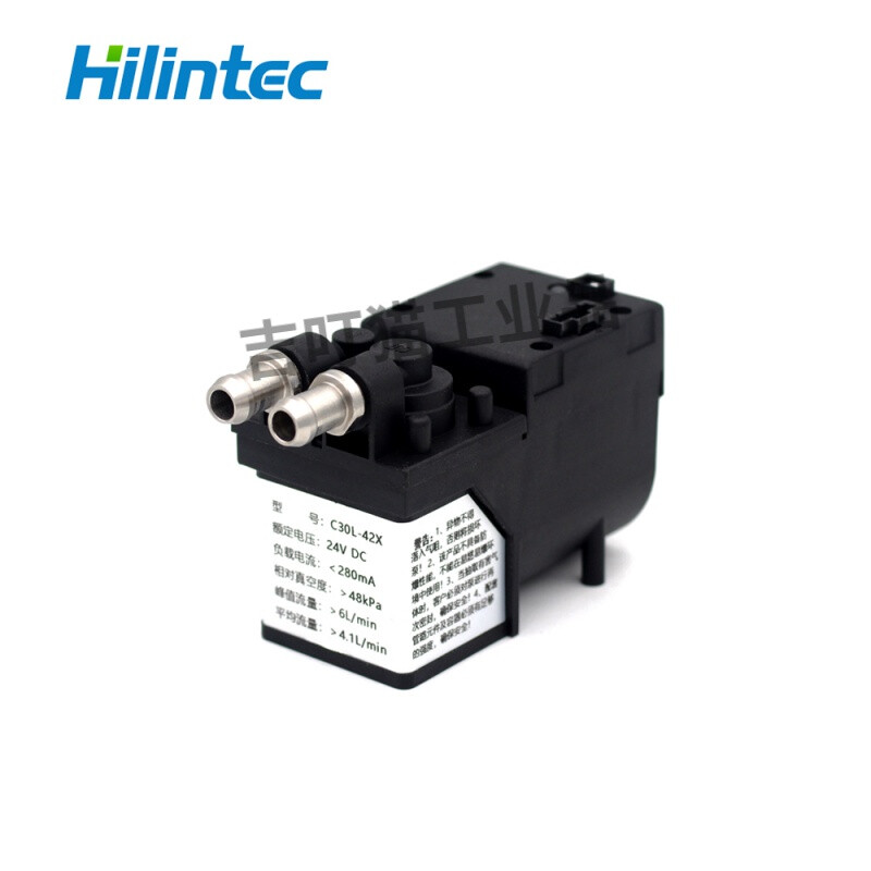 适用于定制微型气体循环泵3D喷墨印刷用微型泵C30旋钮调速真空泵24V取样泵